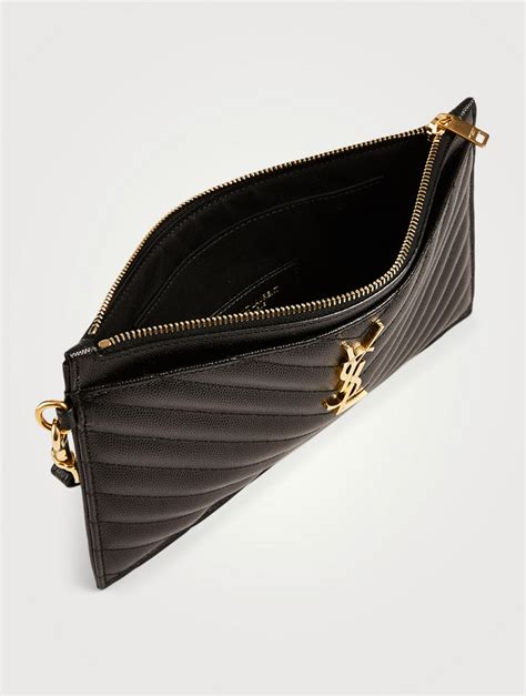 ysl large clutch bag|yves saint laurent clutch bag.